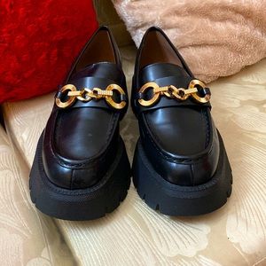 Zara black loafers, never worn brand new size EU 38 or US 7